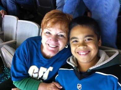 Jean Twarog Woodall & grandson